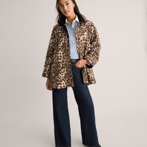 Leopard Canvas Blake Jacket