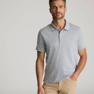 Wrinkle-Free Damaschino Polo