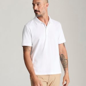 Wrinkle-Free Damaschino Polo