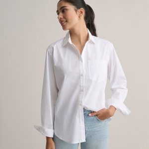 Stretch Cotton Relaxed Melanie Shirt
