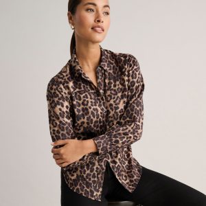 Leopard Print Odette Shirt