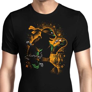 Orange Partying Ninja - Men's Apparel